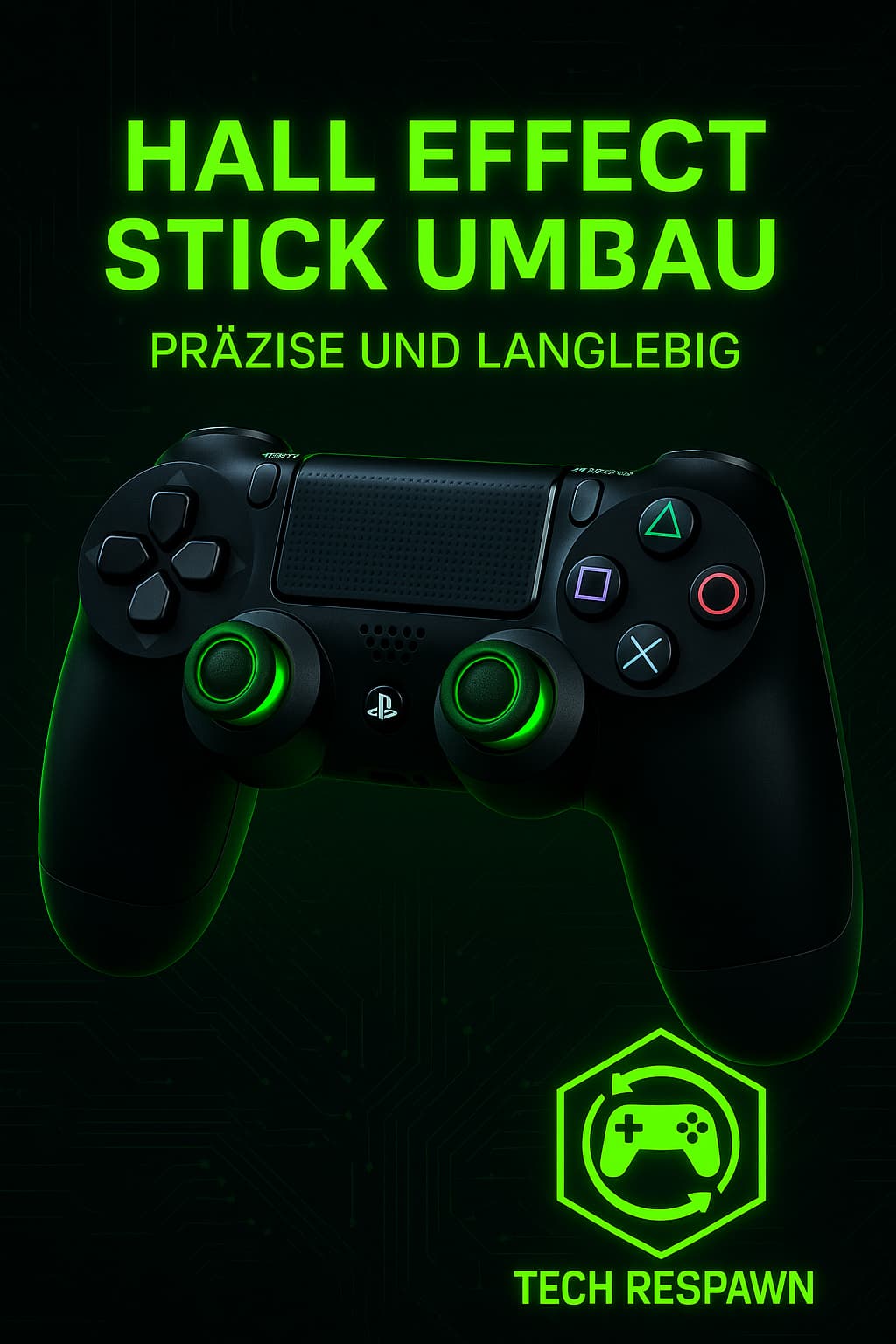 Hall Effect Stick Umbau PS4 Controller – Anti Stick Drift Upgrade – Preis pro Stick