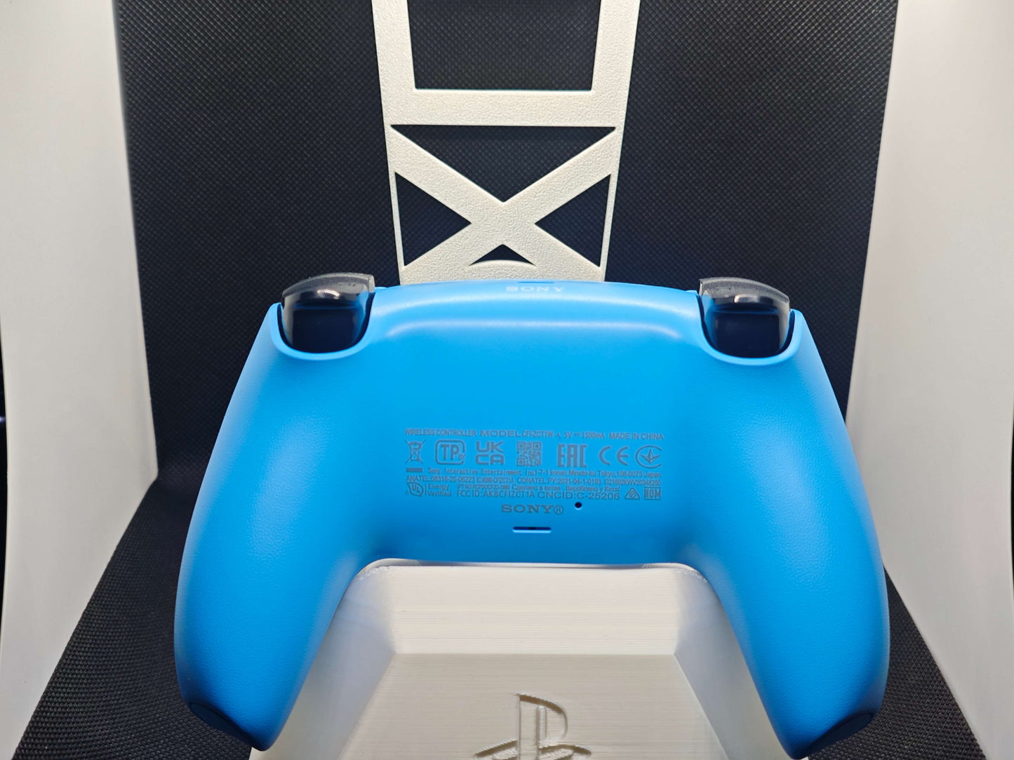 PS5 Controller – Babyblau, neue Hülle, neue Faceplate, Hall Effect Sticks
