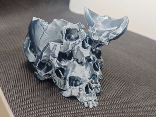 Schädelthron – 3D-gedruckter Mini-PS5 Controller-Halter