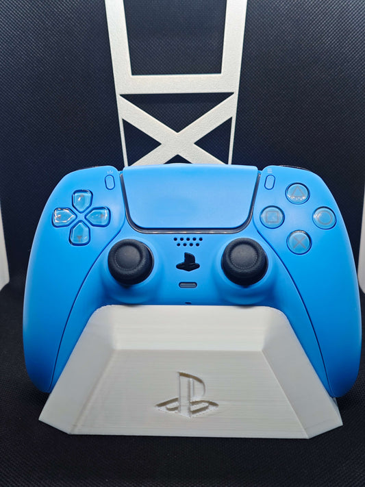 PS5 Controller – Babyblau, neue Hülle, neue Faceplate, Hall Effect Sticks