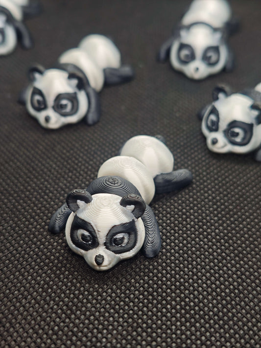 Flexi Panda – Bewegliche Mini-Figur aus dem 3D-Drucker
